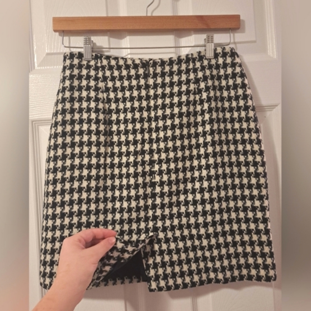 Studio Point Vtg Pepita Skirt